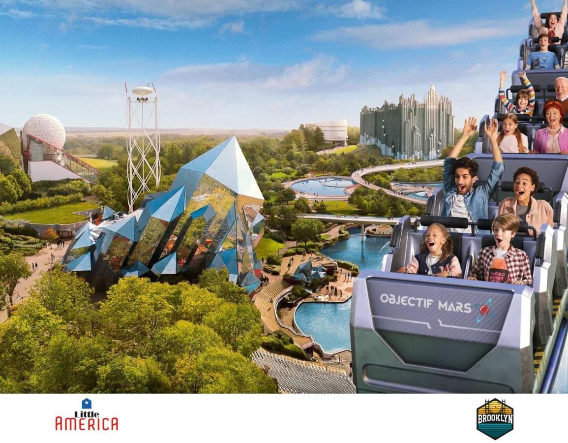 Little America - Appart Hotel 3Km Futuroscope Jaunay-Clan Exteriör bild