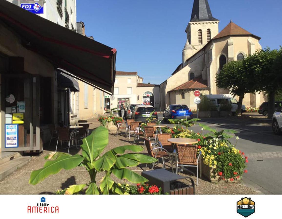 Little America - Appart Hotel 3Km Futuroscope Jaunay-Clan Exteriör bild